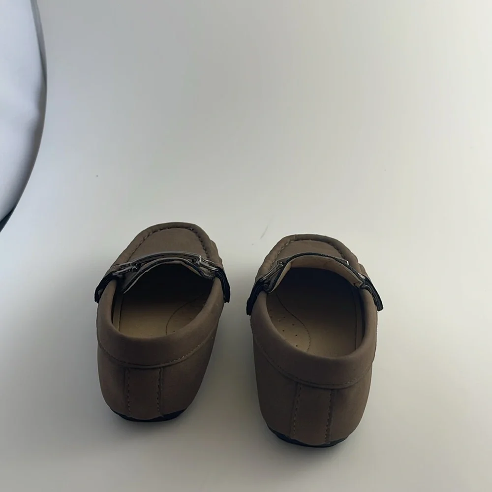 Chocolate Brown Soft Loafers kids size Euro size 22